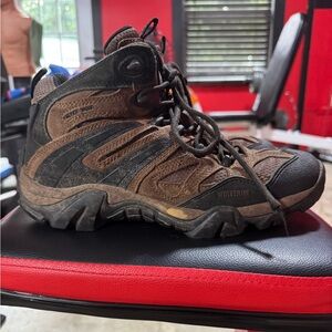 Wolverine Rugged Brown and Black Boots